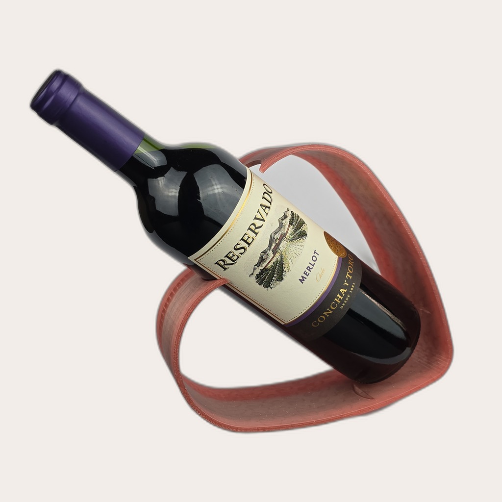 Porta-vinho Coração