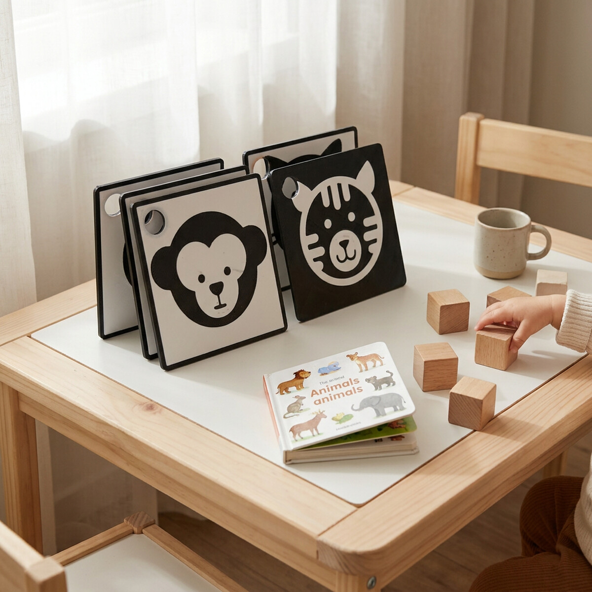Cartão Montessori — Animais (Educativo)