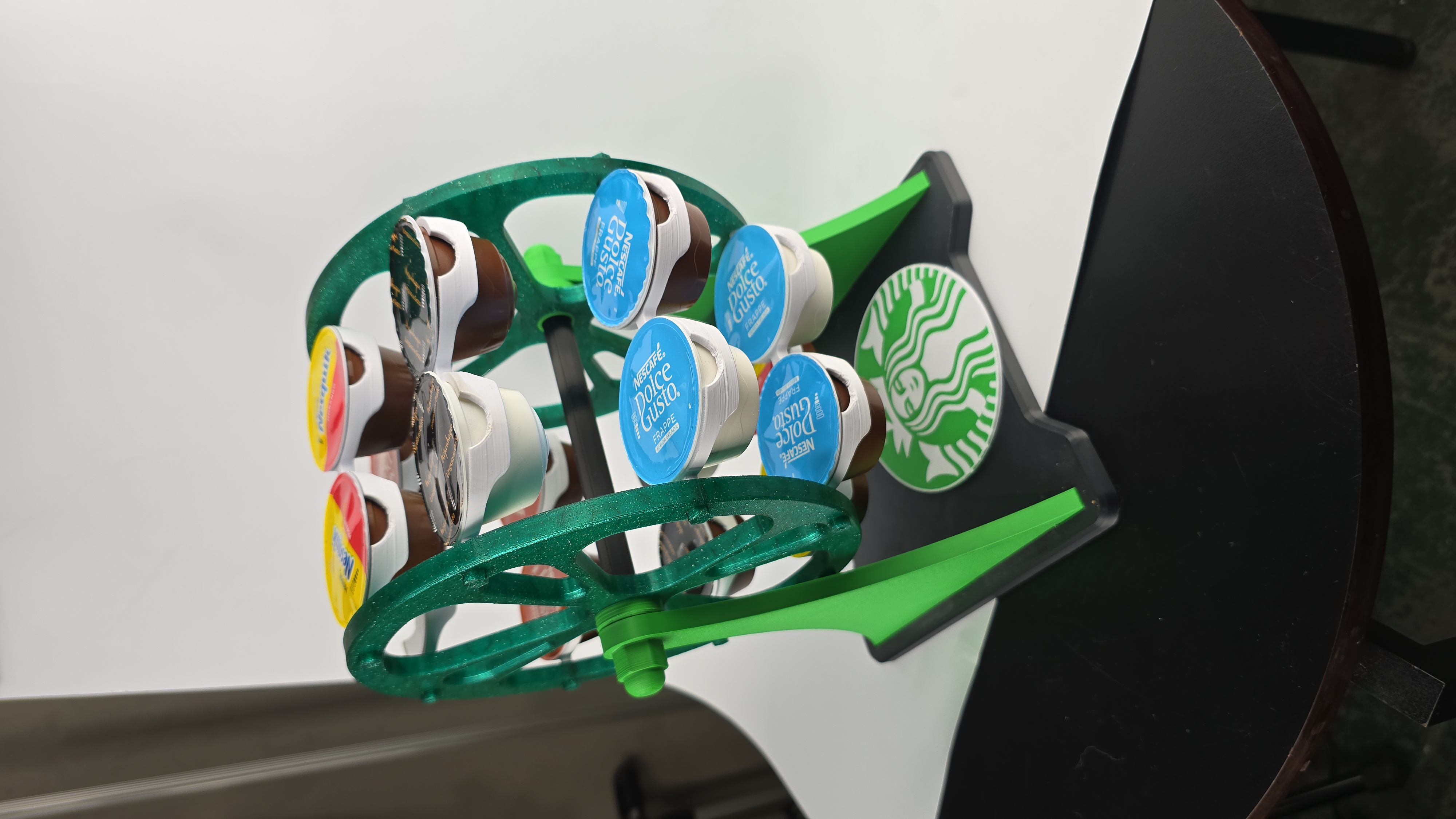 Roda-Gigante Organizadora de Cápsulas de Café